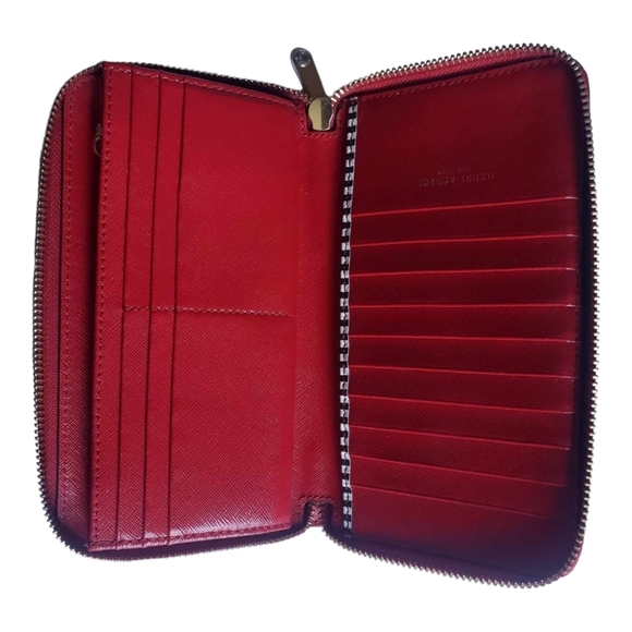 Henri Bendel Red  Wallet - Picture 2 of 11